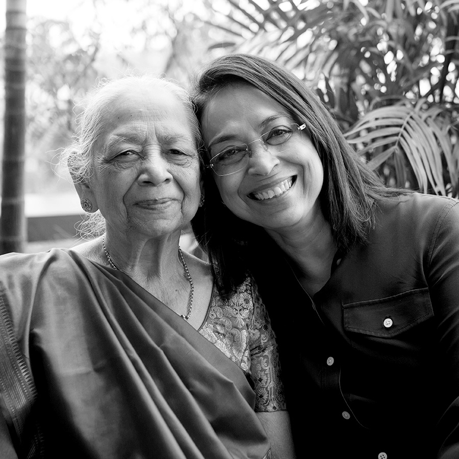 Mrs. Lakshmi Murari and Radha Chadha