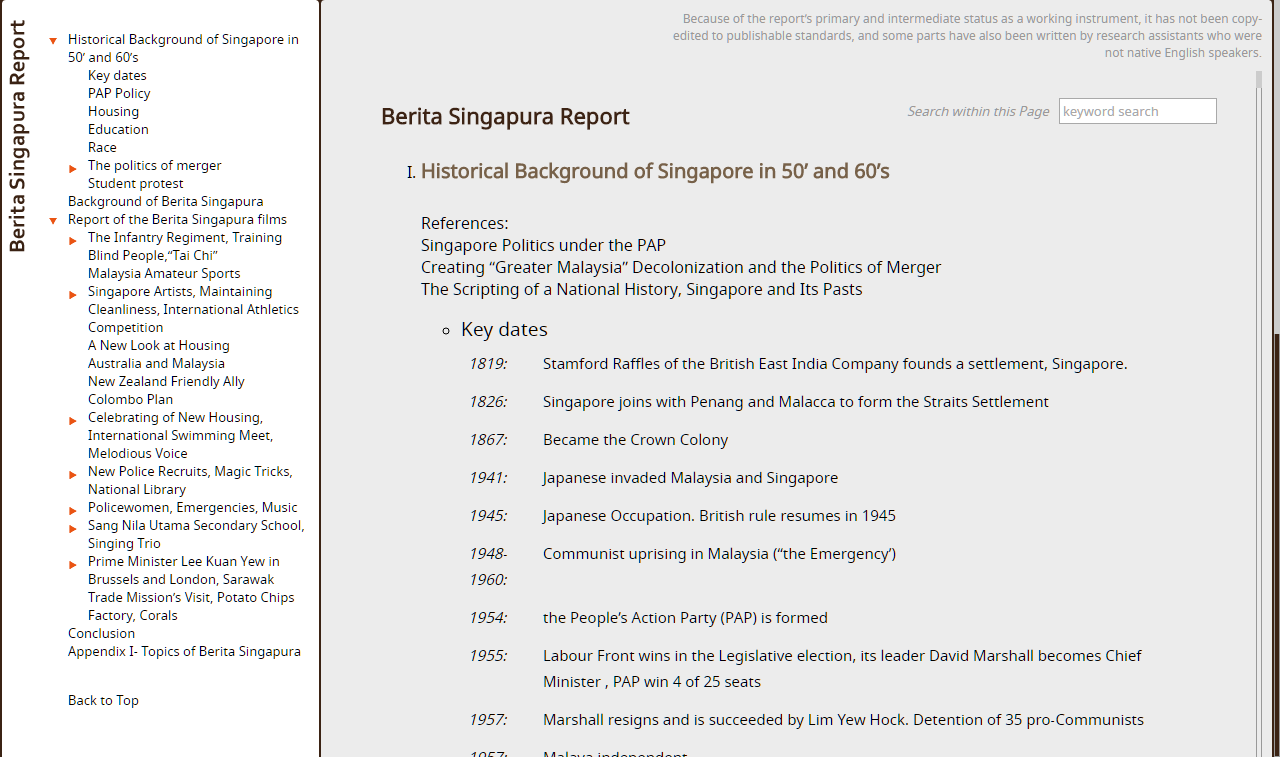 Berita Singapura Report