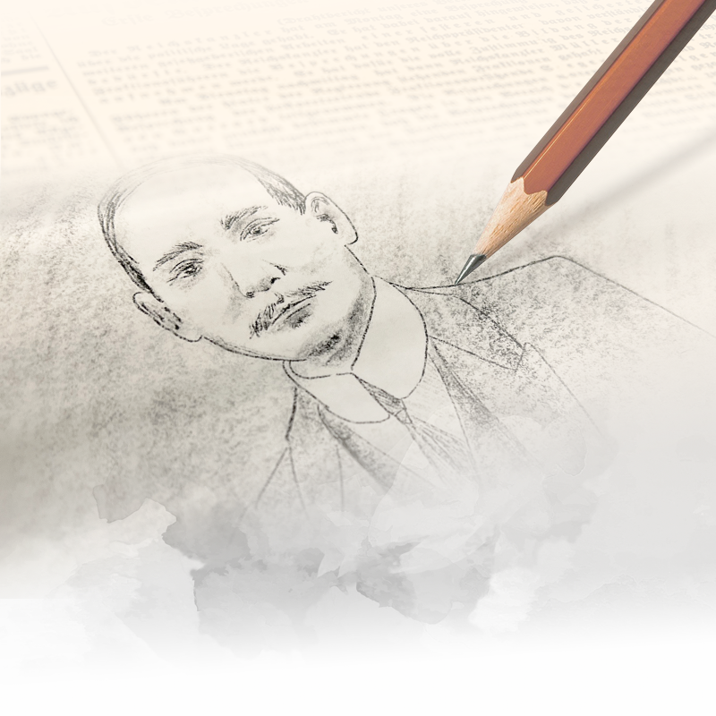 Pencil Drawing of Dr. Sun Yat Sen