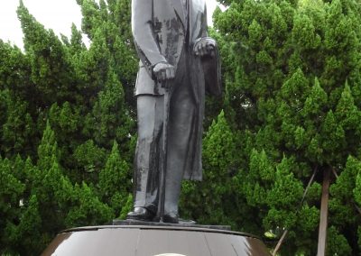 澳門孫逸仙博士紀念公園內的孫中山銅像